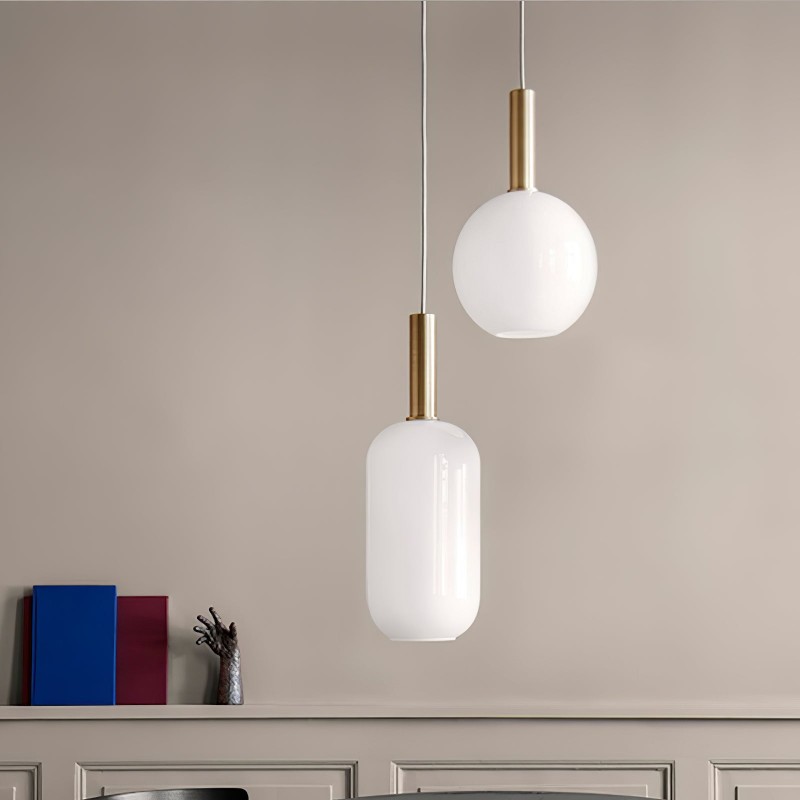Cosima Modern Opal Glass Pendant Light