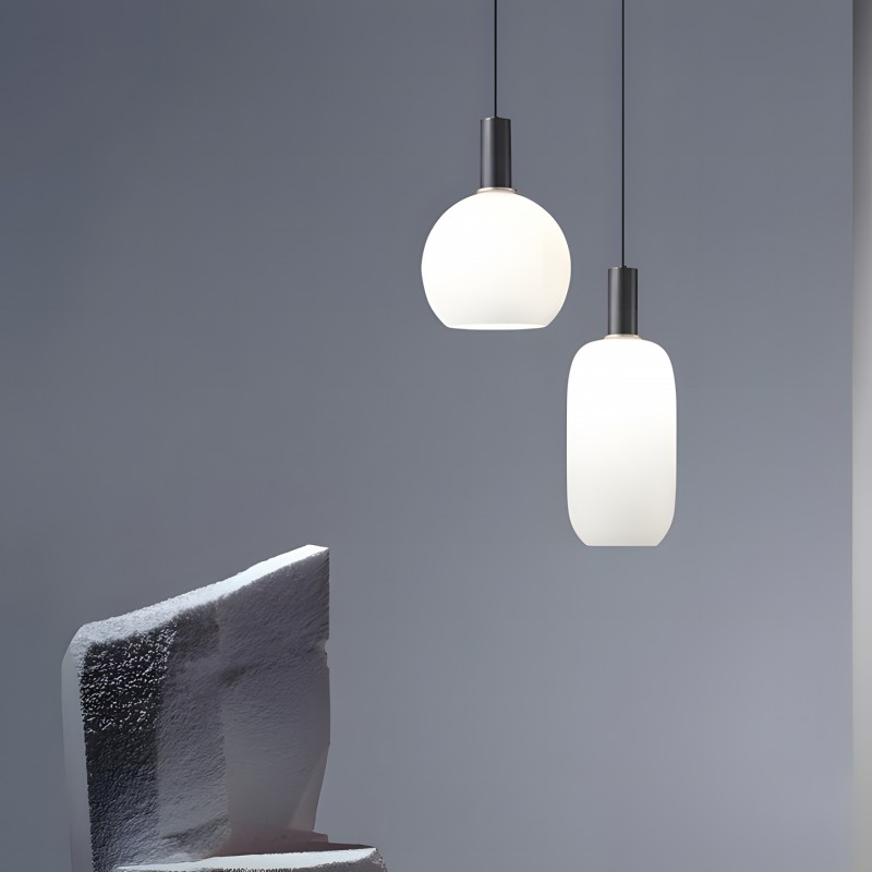 Cosima Modern Opal Glass Pendant Light
