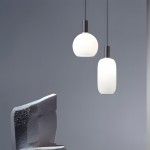 Cosima Modern Opal Glass Pendant Light
