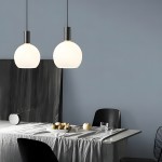 Cosima Modern Opal Glass Pendant Light
