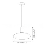 Cosima Modern Opal Glass Pendant Light