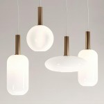 Cosima Modern Opal Glass Pendant Light