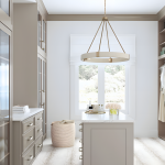Yrynth Minimalist Matte Brass Wagon Wheel Chandelier