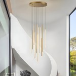 Rory Modern Cluster Cylinder Led Pendant Light
