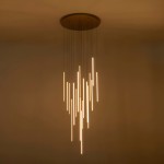 Rory Modern Cluster Cylinder Led Pendant Light