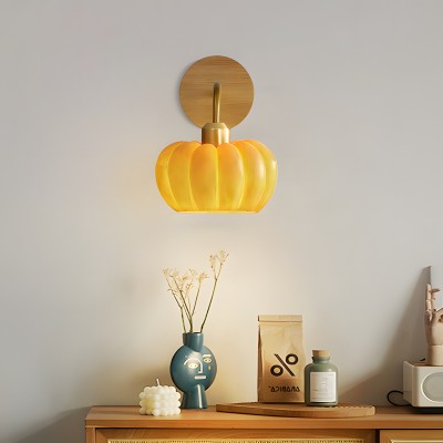 Ozaki Halloween Pumpkin Wall Sconce