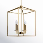 Marie Farmhouse Metal Lantern Pendant Light