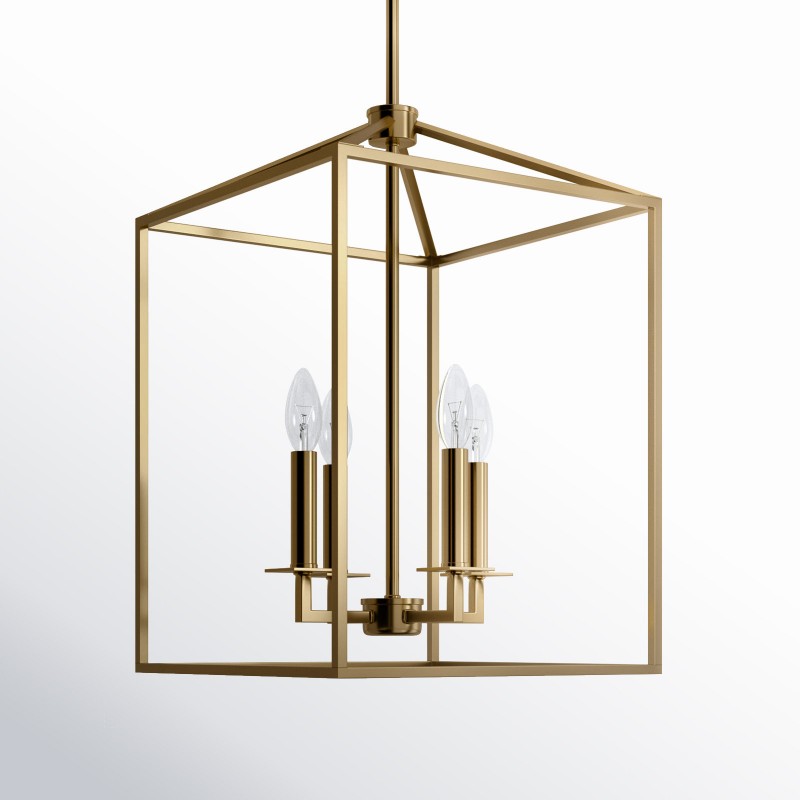Marie Farmhouse Metal Lantern Pendant Light