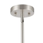 Tim Scandinavian Tiered Fabric Drum Chandelier
