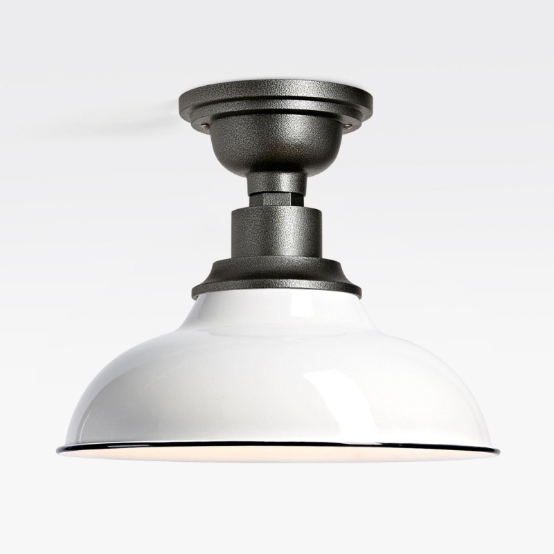 Creed Classic Industrial Metal Dome Ceiling Light