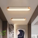Carson Nordic Minimalist Led Rectangle Ceiling Light