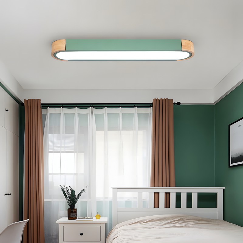 Carson Nordic Minimalist Led Rectangle Ceiling Light