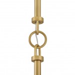 Leila Industrial Rustic Bronze Cone Shade Pendant Light