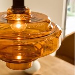 Yves Vintage Tiered Glass Pendant Light