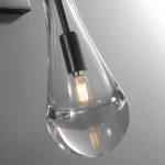 Ozonoa Raindrop Modern Solid Brass Wall Sconce