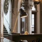 Paula Vintage Table Lamp with Marble Base