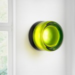 Gabriella Nordic LED Glass Flush Mount Sconce