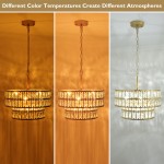 Gracie Luxurious Double Drum Crystal Chandelier