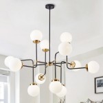 Vesper Luxurious Ginkgo Leaf Chandelier