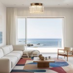 Collins Retro Crystal Drum Semi Flush Mount Ceiling Light