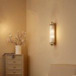 Raelin Retro Cylindrical Ribbed Glass Sconce
