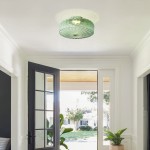 Remy Vintage Water Ripple Ceiling Lamp