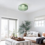 Remy Vintage Water Ripple Ceiling Lamp
