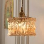 Callista Retro Lotus Creative Glass Pendant Light