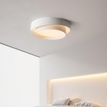 Melady Nordic Irregular Double-Layer Circular Ceiling Light