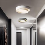 Melady Nordic Irregular Double-Layer Circular Ceiling Light
