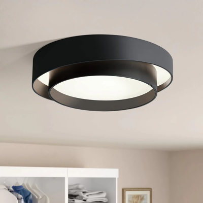 Melady Nordic Irregular Double-Layer Circular Ceiling Light