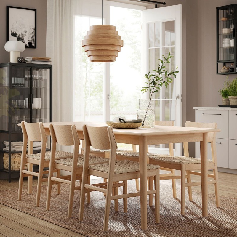 Emmeline Nordic Wood Multi Layer Pendant Light