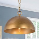 Hendon Industrial Matte Black Wrought Iron Dome Pendant Light