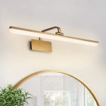 Schmidt Minimalist Gold LED Iron Linear Sconce