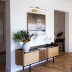 Jaryn Rustic LED Bar Brass Wall Light