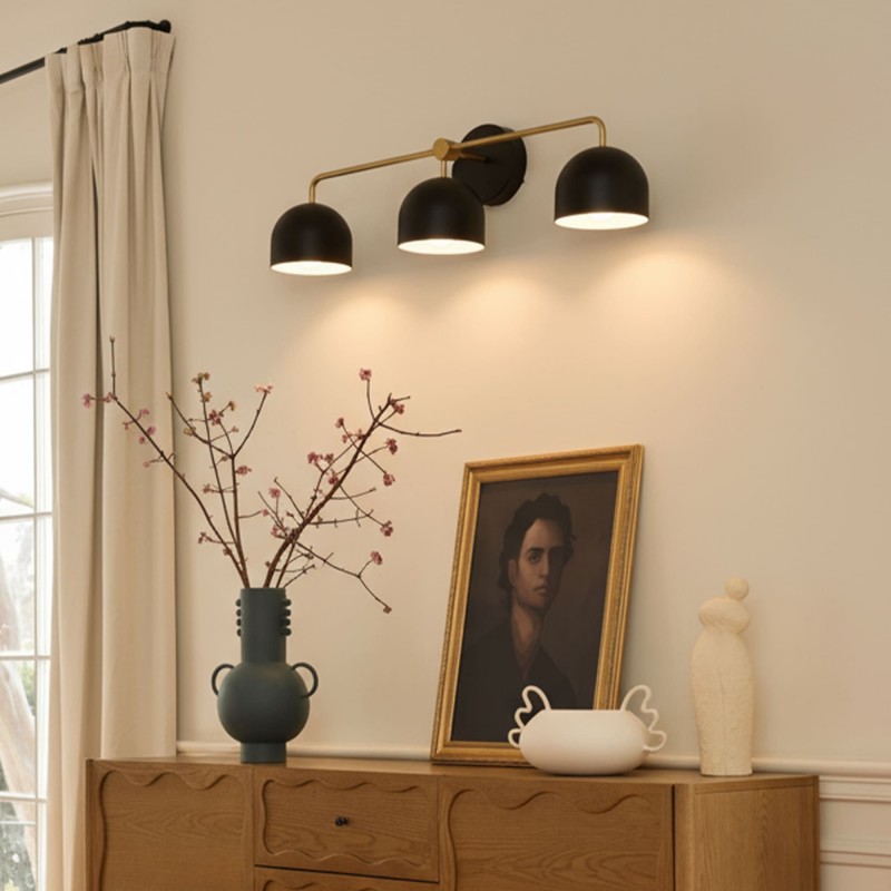 Astair Nordic Metal Multicolored Vanity Sconce