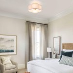 Lisi Modern Fabric Semi Flush Mount Ceiling Light