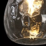 Goad Modern Teardrop Ripple Glass Pendant Light