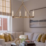 Jock French Gold Wagon Wheel Candle-Shaped Metal Chandelier