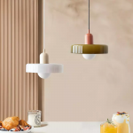 Callista Retro Lotus Creative Glass Pendant Light