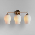 Aldorix Bronze Seedy Glass Cylinder Wall Sconce
