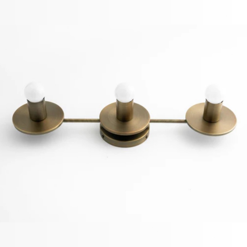 Marnie Nordic Colorful 3 Light Vanity Wall Light