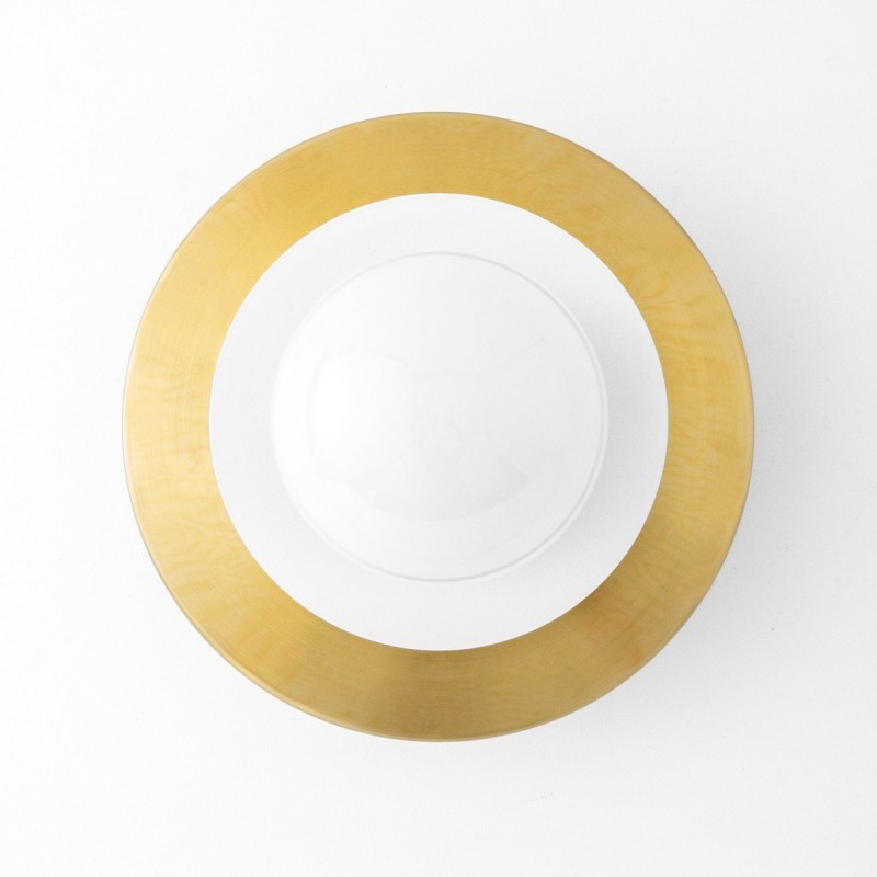 Ilincic Modern Morandi Globe Brass Ceiling Light