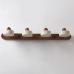 Macdonald Wabi Sabi Natural Travertine Adjustable Heads Wall Lamp