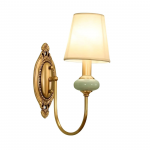 Osman Vintage Fabric Linen Wall Sconce