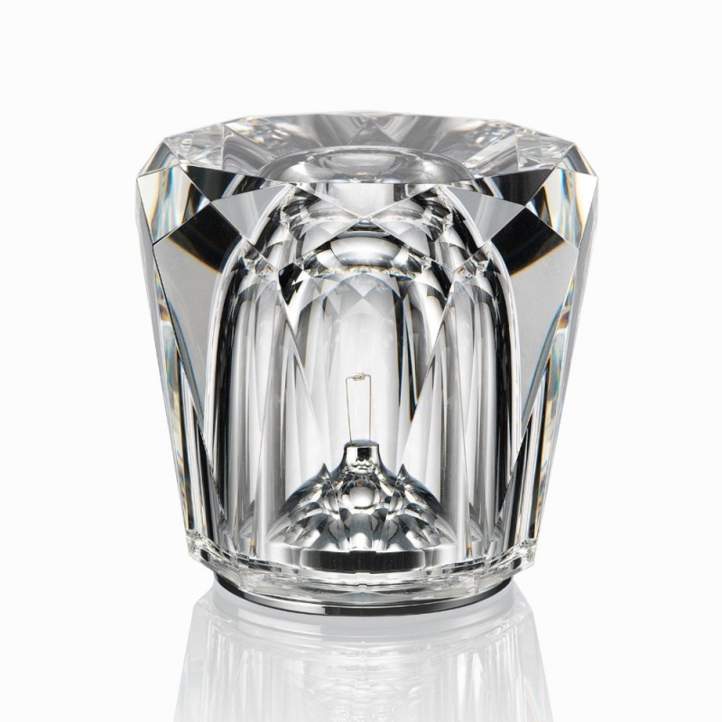 Faelith Modern Crystal Glass Faceted Table Lamp