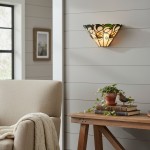 Aelorin Tiffany Stained Glass Wall Sconce