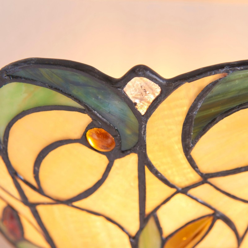 Aelorin Tiffany Stained Glass Wall Sconce