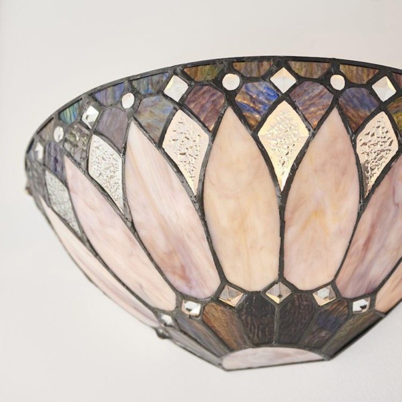 Cygnus Tiffany Stained Glass Wall Light