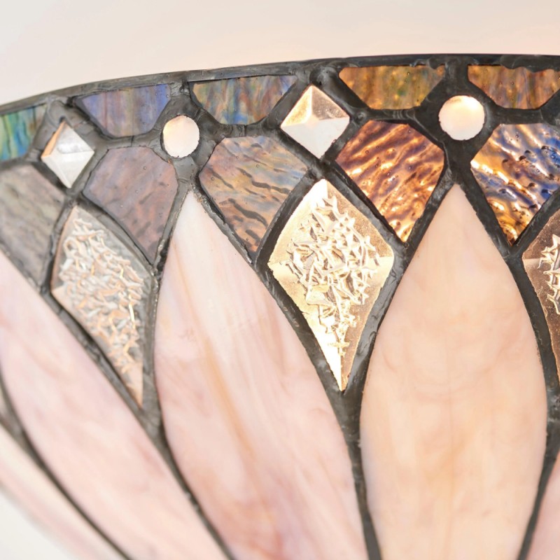 Cygnus Tiffany Stained Glass Wall Light